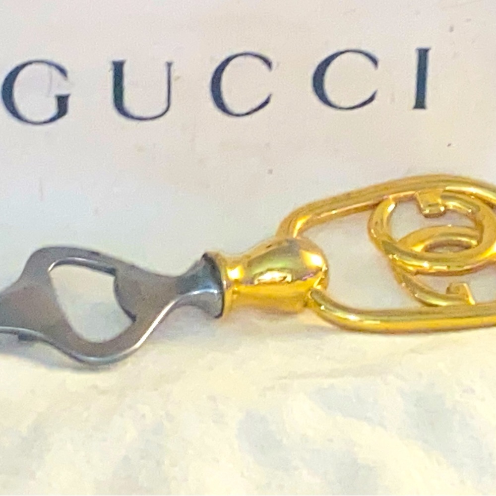 Vintage Gold plated Gucci Bottle opener
